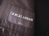 how to spot a fake armani collezioni shirt